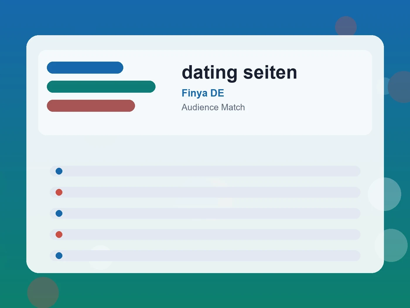 Finya DE dating seiten guide visual