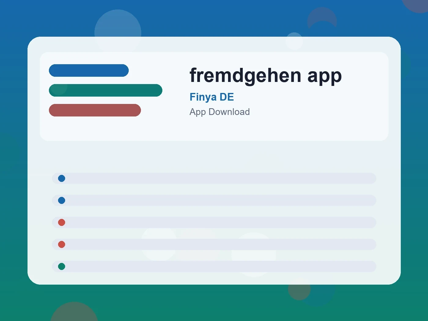Finya DE fremdgehen app guide visual